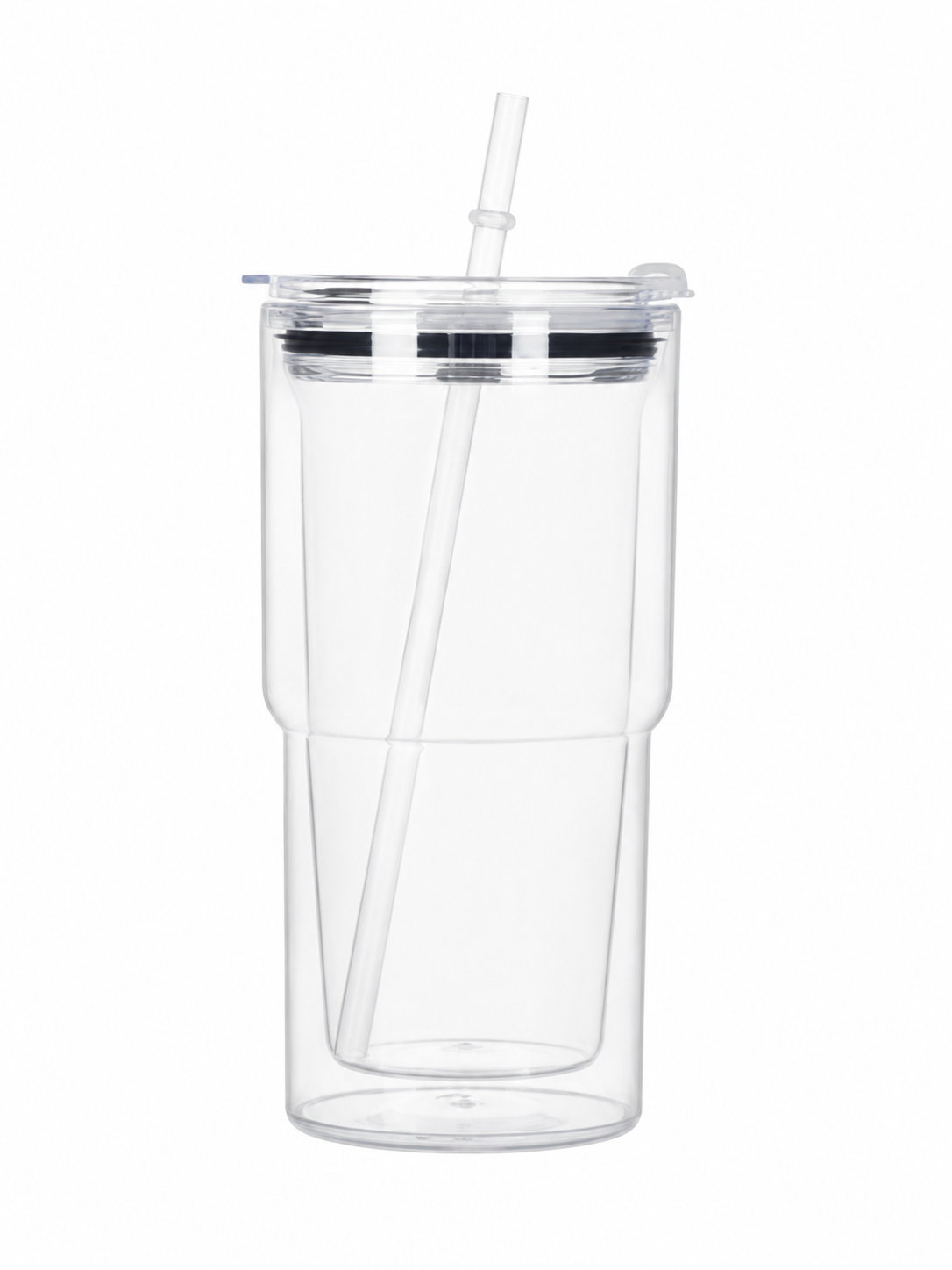 18oz Plastic Acrylic Snowglobe Cup