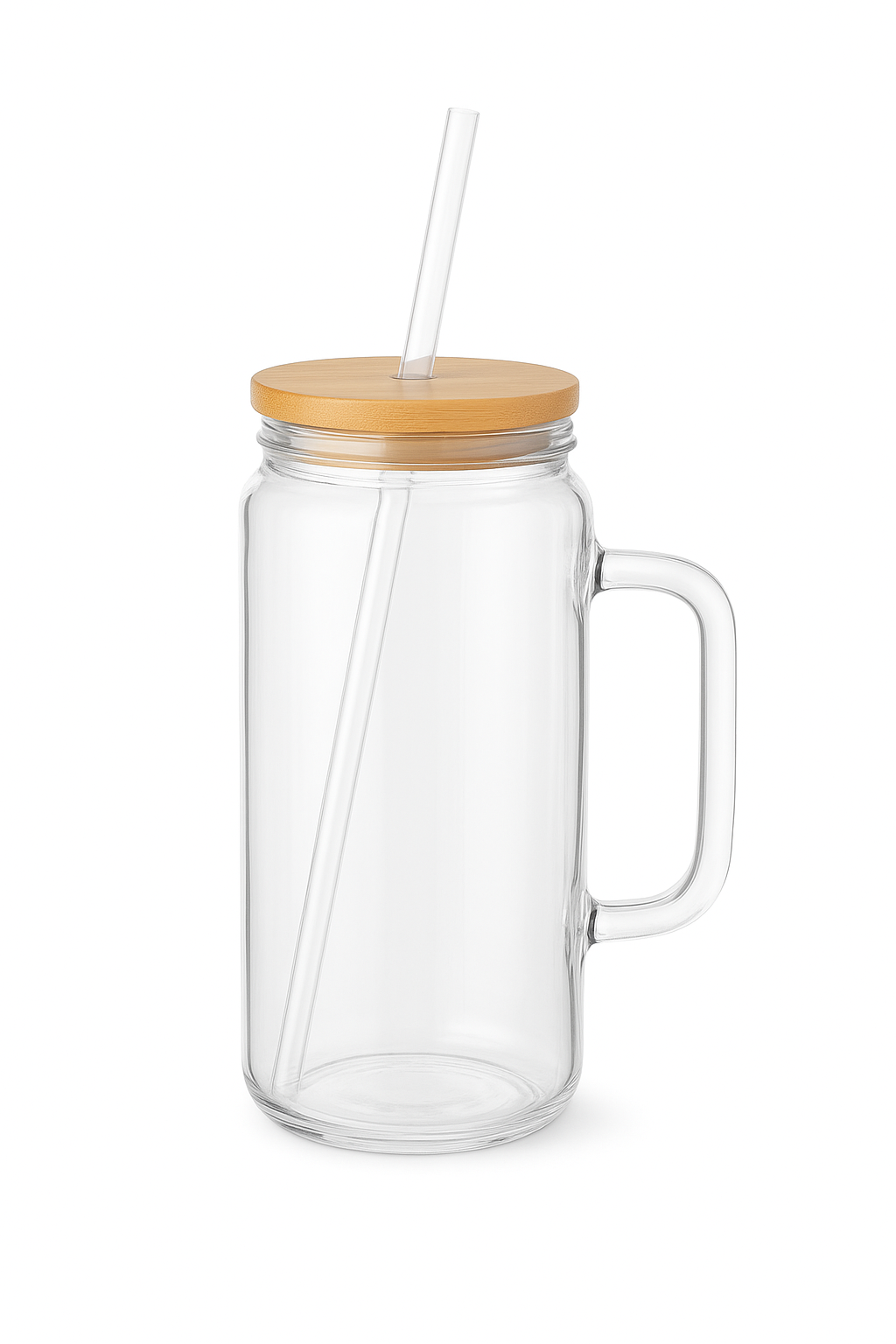 20oz Snowglobe Glass with Handle