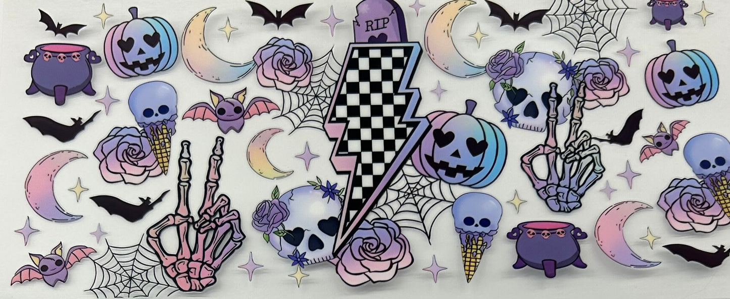 D0151 Checkered Halloween