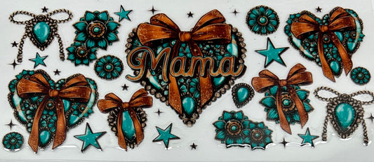 D0118 Brown & Blue Mama