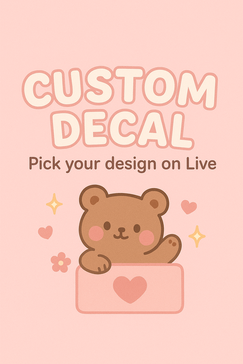 Custom Wrap/Decal, Choose On Live✨