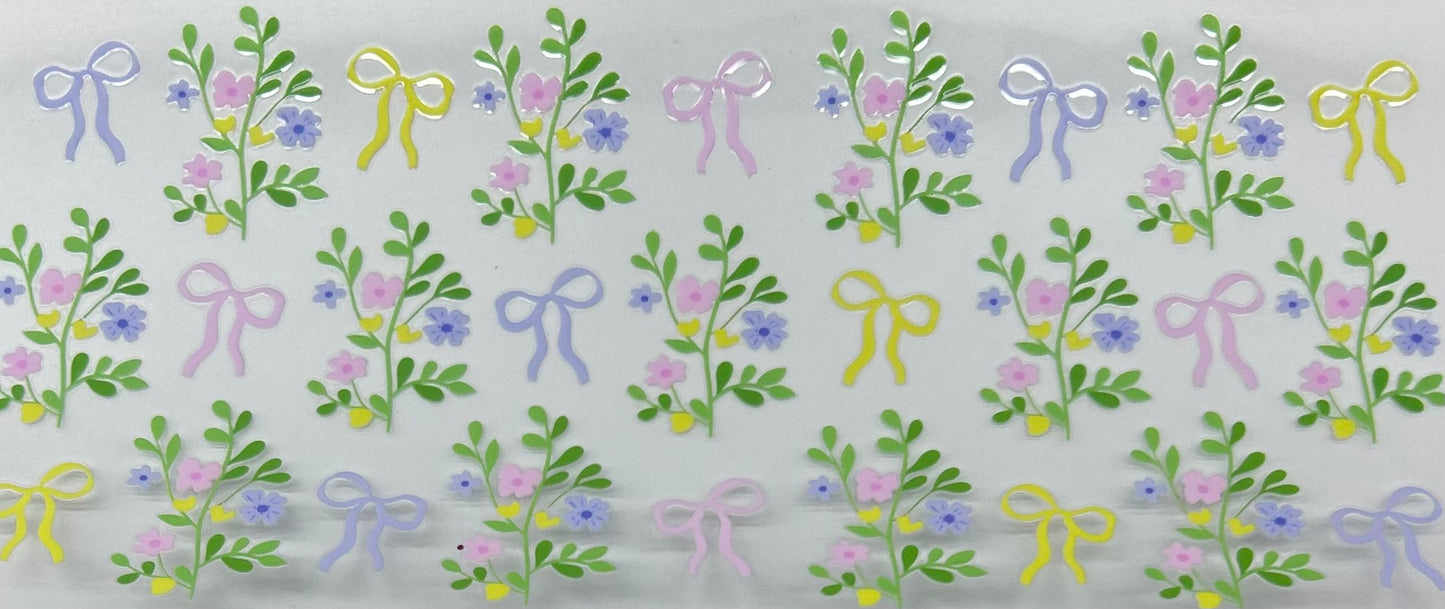 D0203 Flowers & Bows